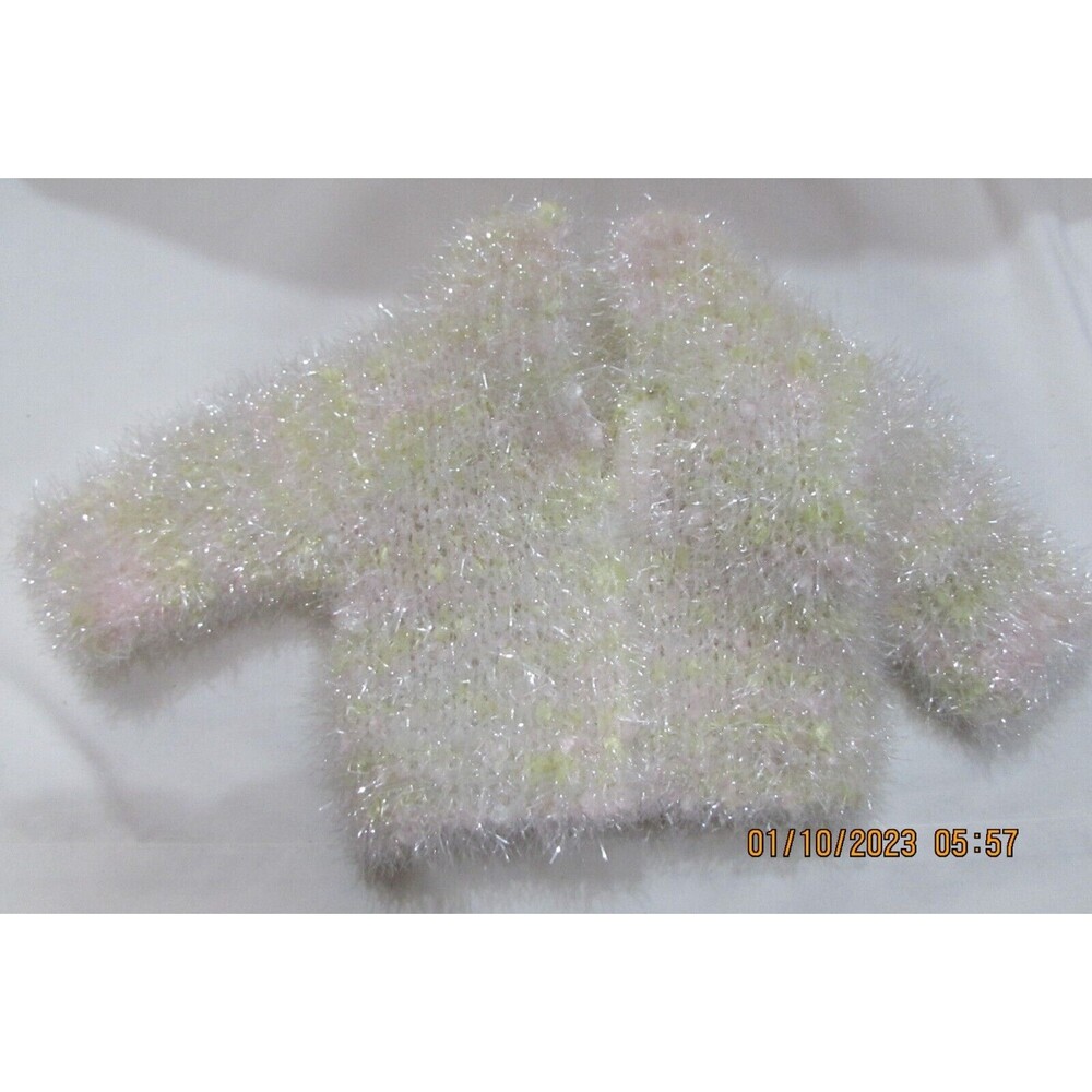PLEASANT COMPANY AMERICAN GIRL DOLL COAT EYELASH SPARKLE WHITE